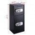 Giantex Double Door Digital Safe Depository Drop Box Safes Cash Office Security Lock
