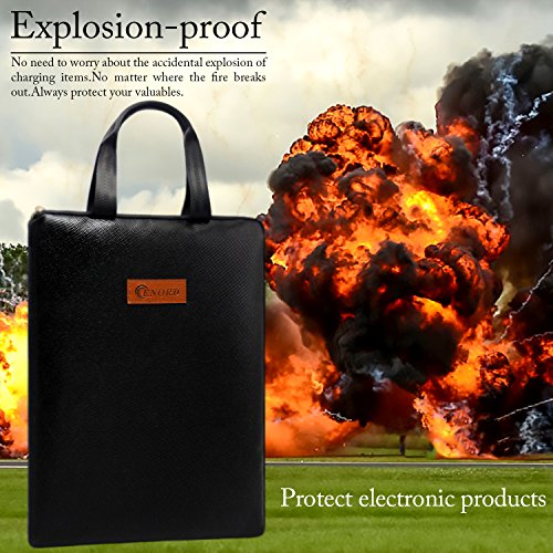 Security Fireproof Bag Explosion-proof Storage Protection Bag Waterproof 